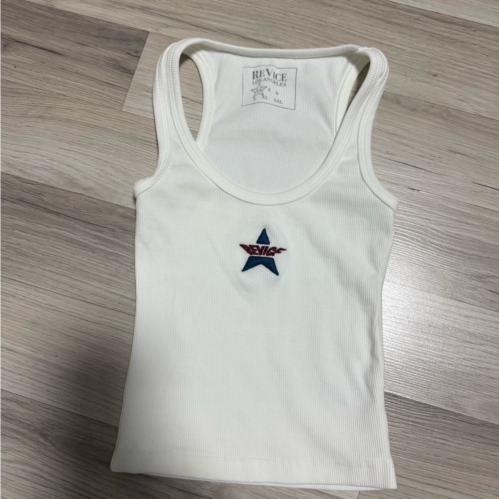 Revice Starlet White Tank Top